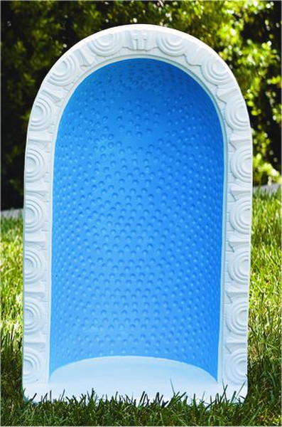 Round Embossed Dot Grotto Hand Painted